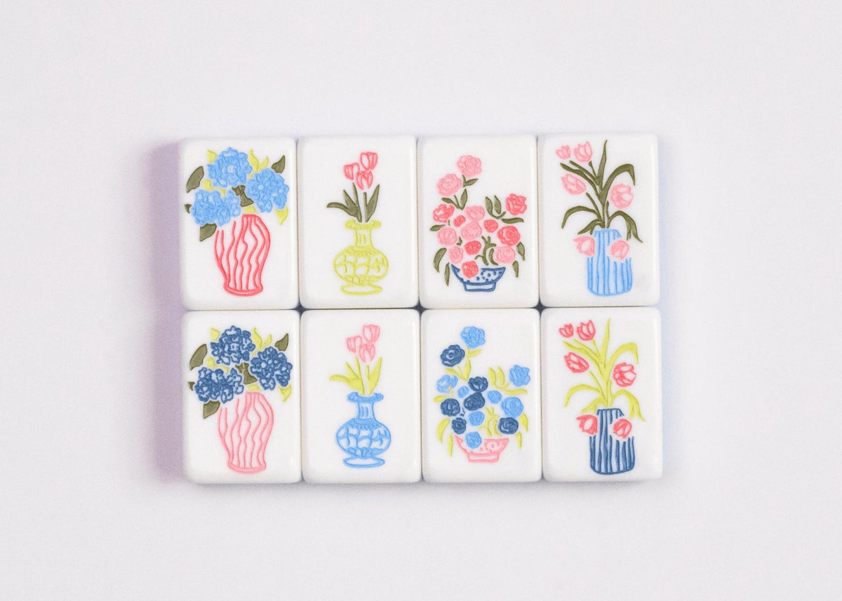 Miss Darling Mahjong Tile Set by Miss Mahjong - The Preppy Bunny