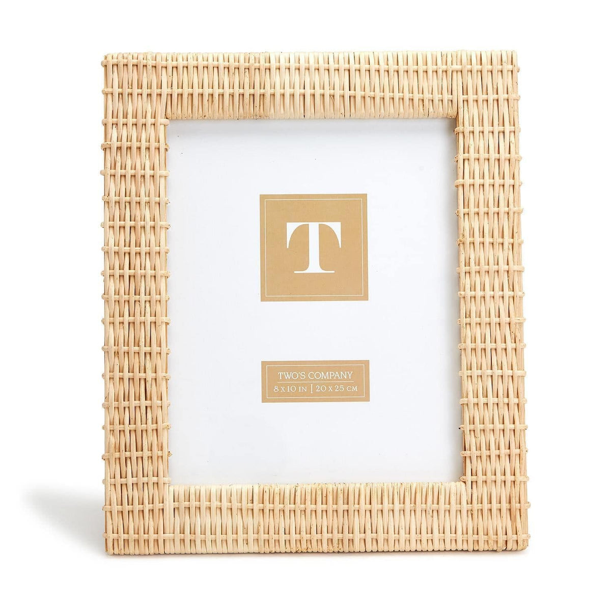 Cross Weave Picture Frame 8&quot; x 10&quot; - The Preppy Bunny