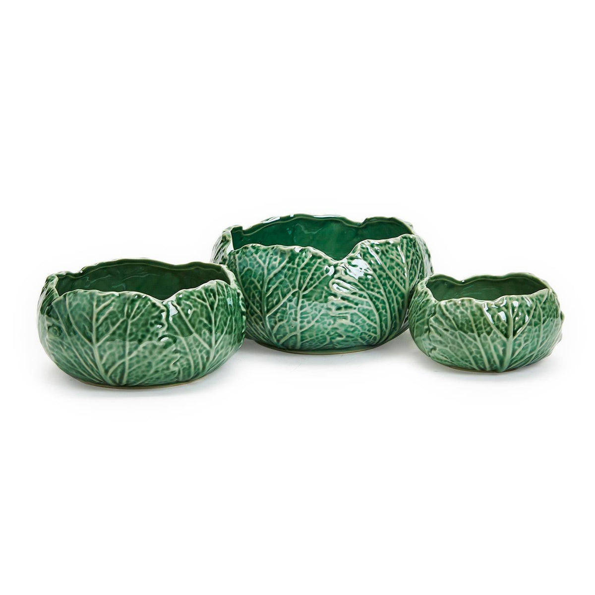 Cabbage Leaf Bowl - 3 sizes available - The Preppy Bunny
