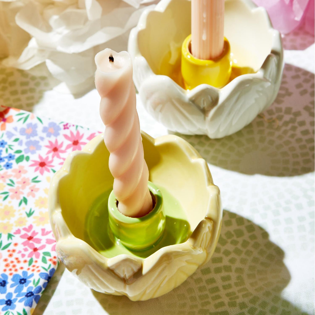 Bloom Taper Candle Holder - The Preppy Bunny