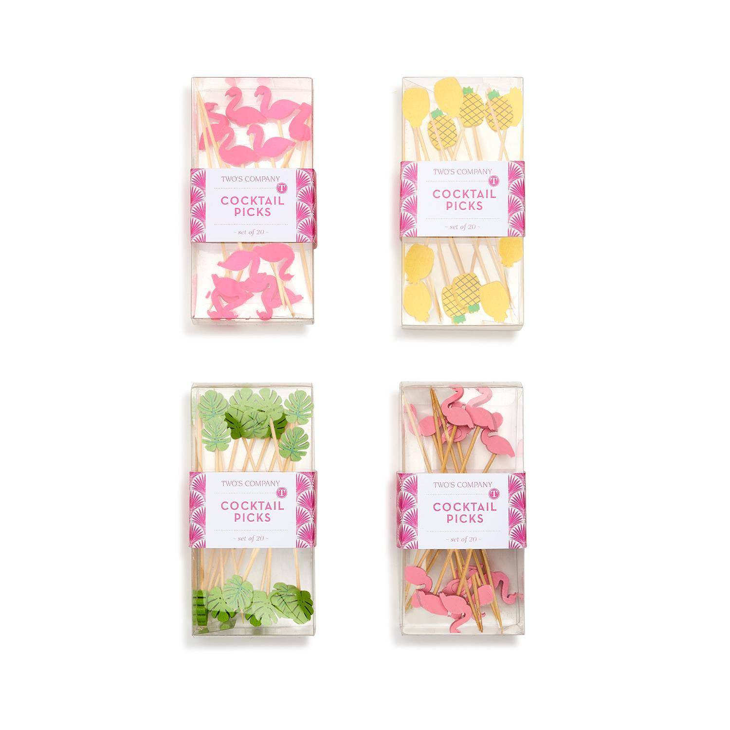 Tropical Life Cocktail Picks - The Preppy Bunny