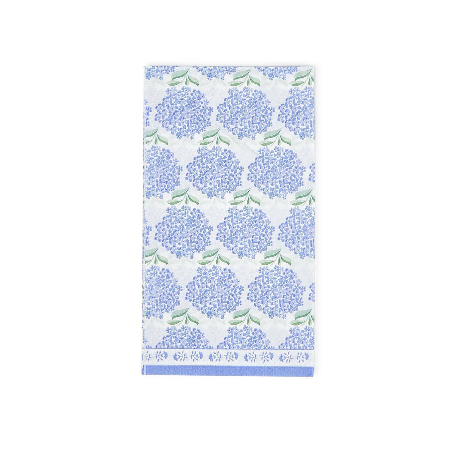 Hydrangea Paper Guest Towels / Napkins - The Preppy Bunny