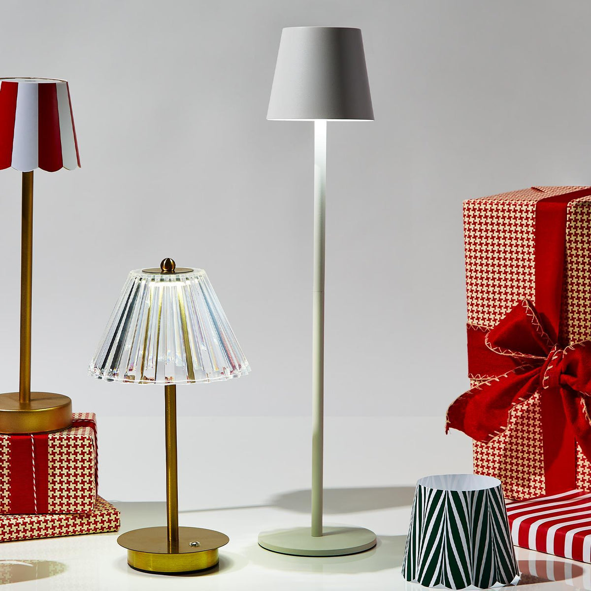 LED Portable Cordless Table Lamp Adjustable to 3 Heights - The Preppy Bunny