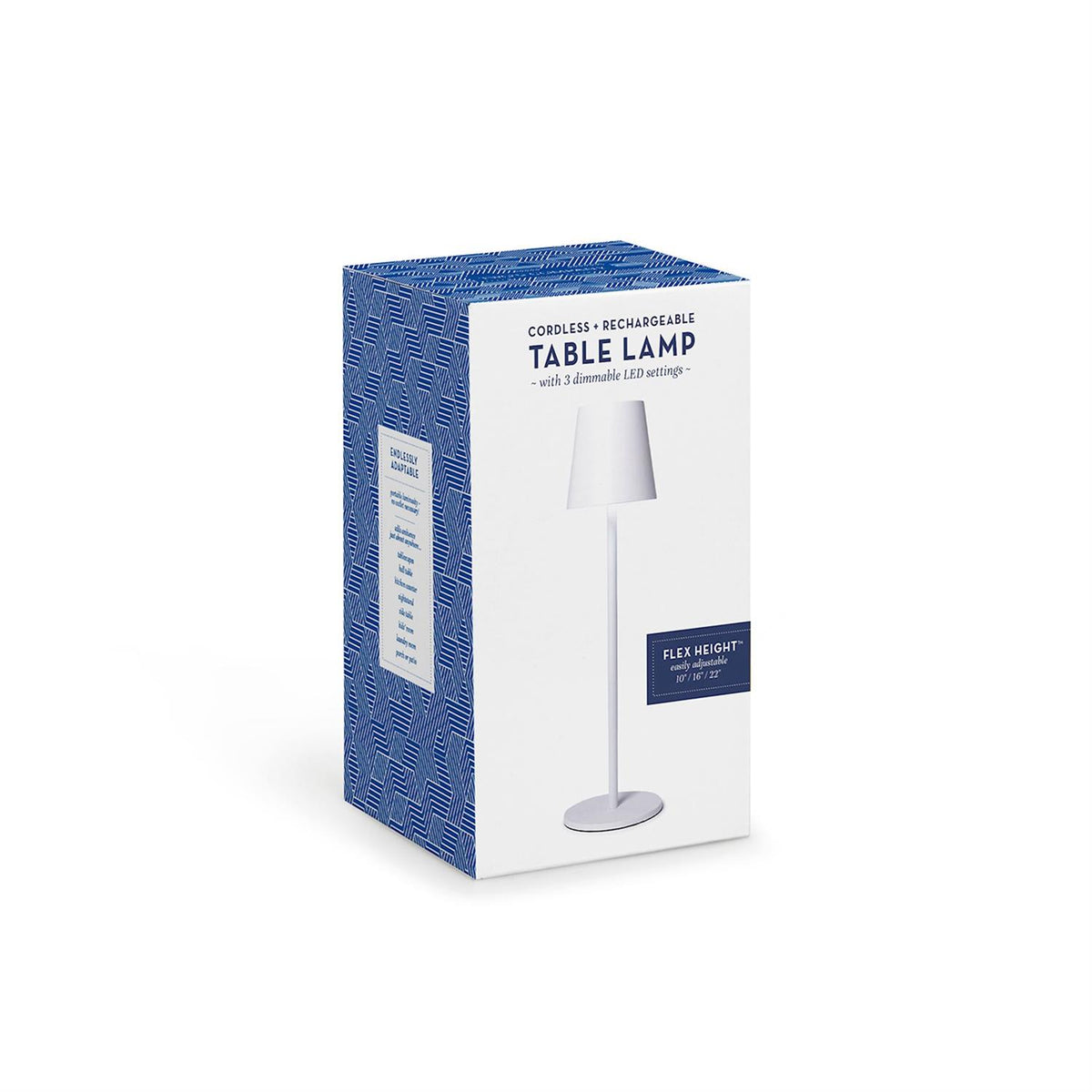 LED Portable Cordless Table Lamp Adjustable to 3 Heights - The Preppy Bunny