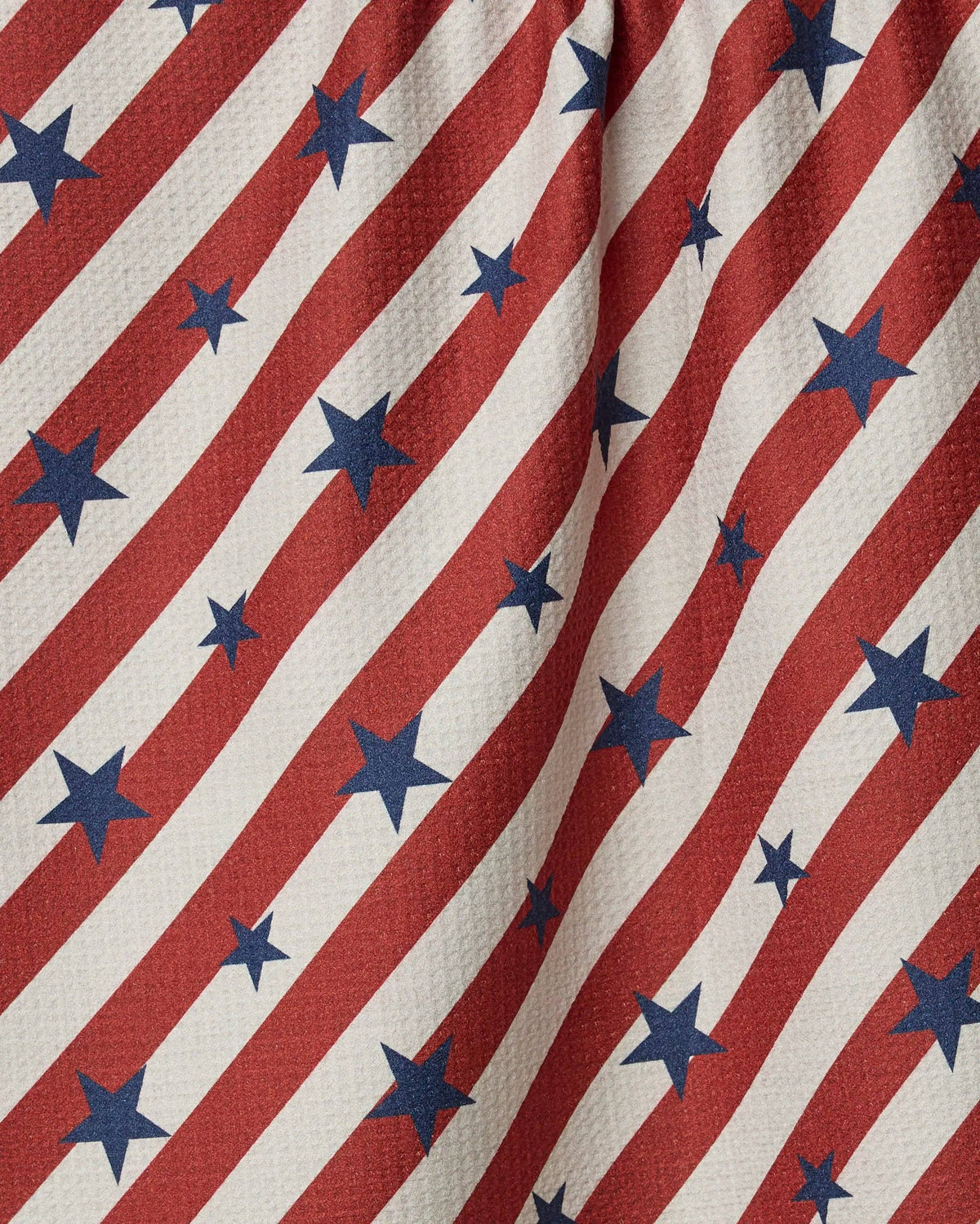 Patriotic Stripe Tea Towel by Geometry