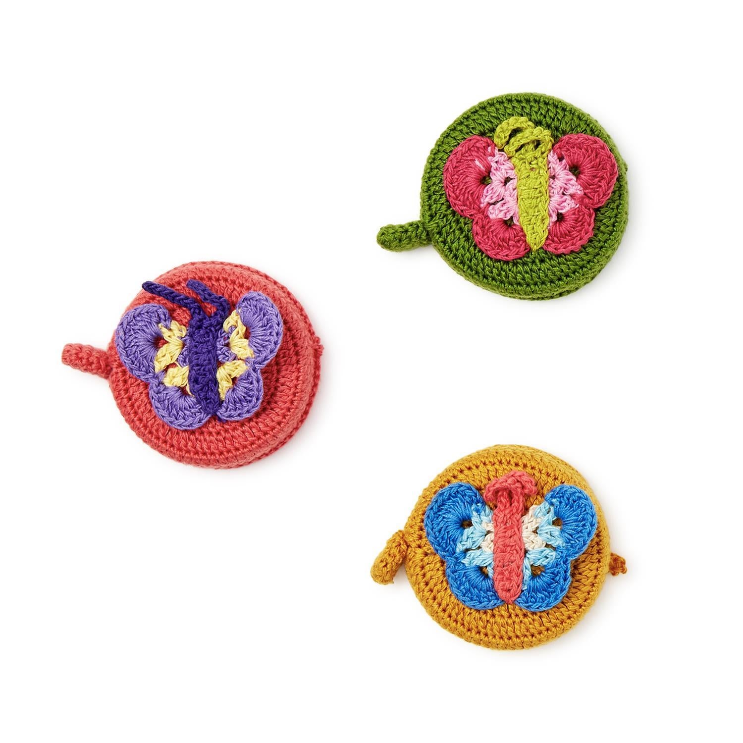 Butterfly Hand-Crotcheted Measuring Tape - 3 colors - The Preppy Bunny
