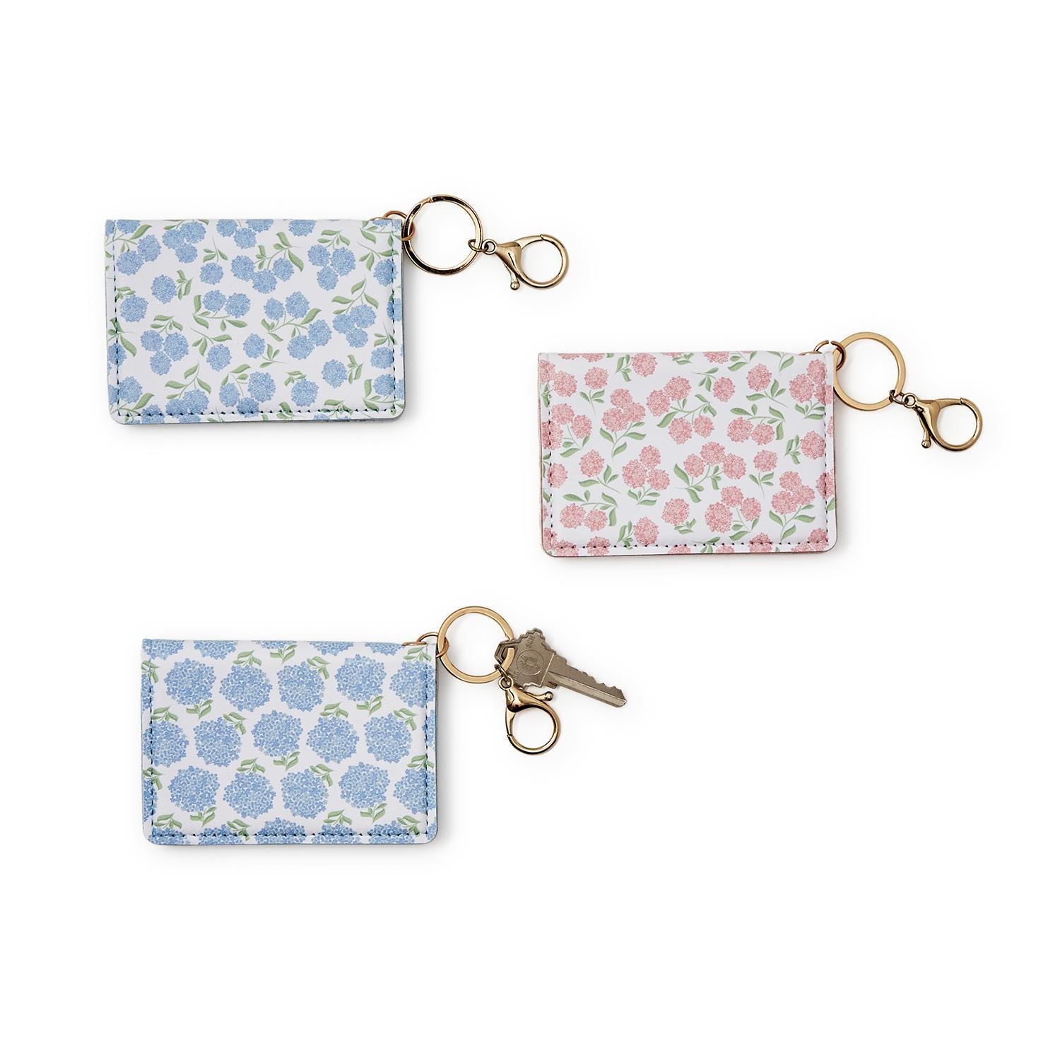 Hydrangea Print ID Wallet - The Preppy Bunny