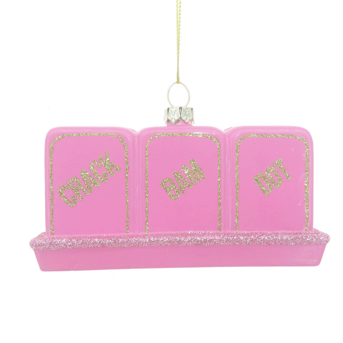 Mahjong Tile Boxed Glass Ornament