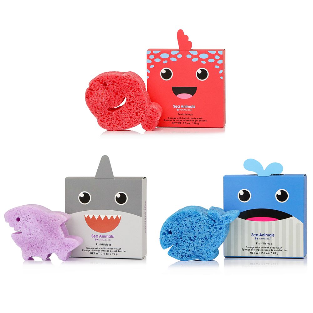 Sea Animals Spongellé- 3 shapes available