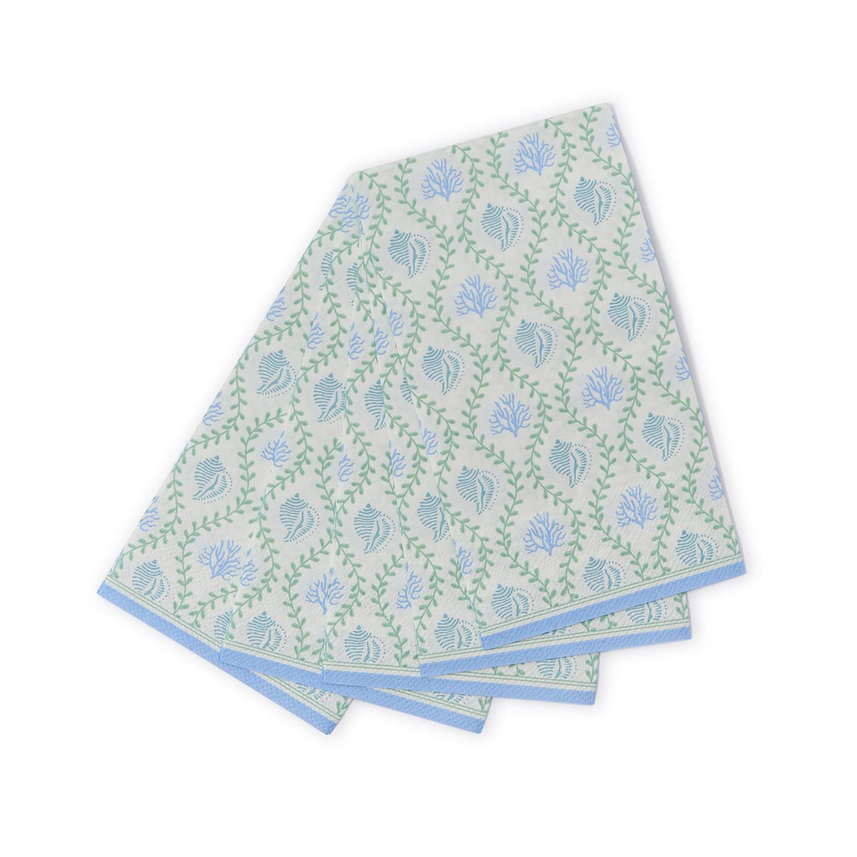 Coastal 3-Ply Paper Dinner Napkin / Guest Towel - The Preppy Bunny