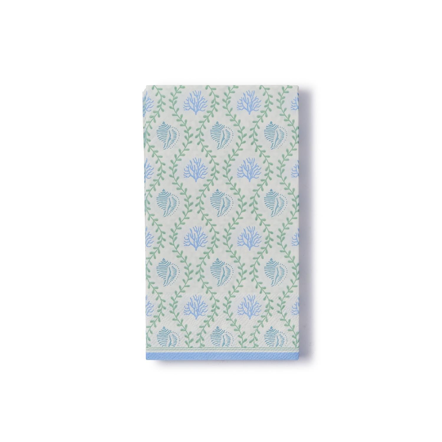 Coastal 3-Ply Paper Dinner Napkin / Guest Towel - The Preppy Bunny