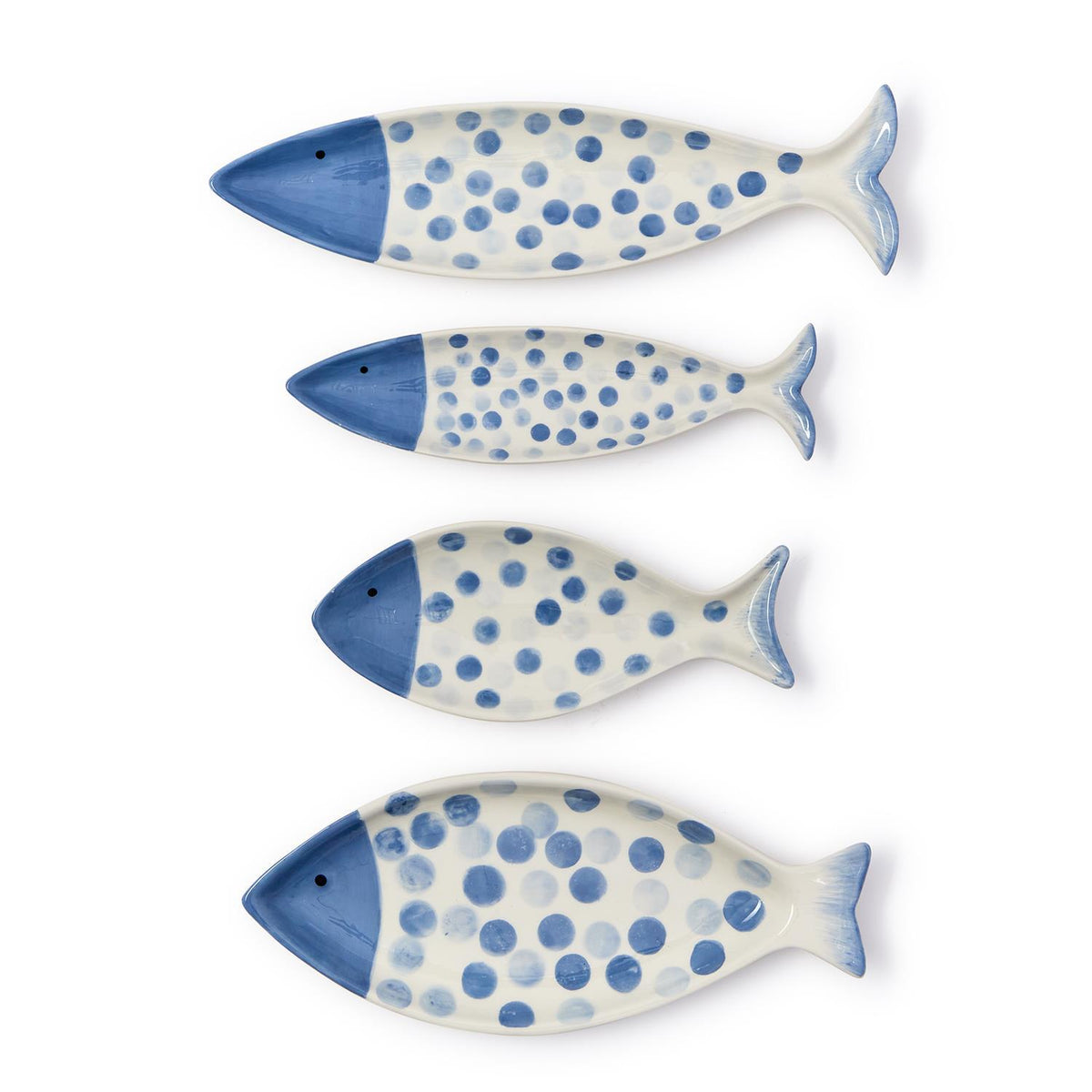 Water Blue Dot Fish Tid Bit / Trinket Tray