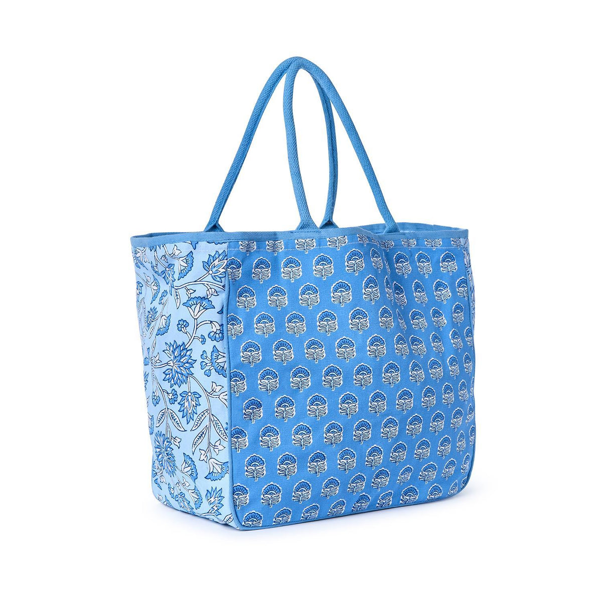 Block Printed Tote Bag - 3 Patterns Available