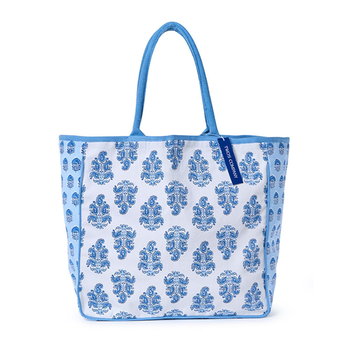 Block Printed Tote Bag - 3 Patterns Available