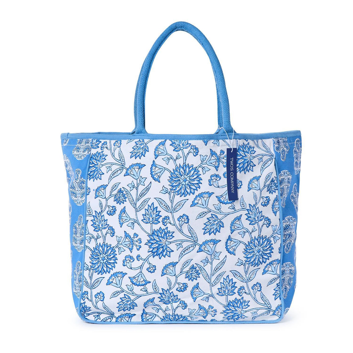 Block Printed Tote Bag - 3 Patterns Available