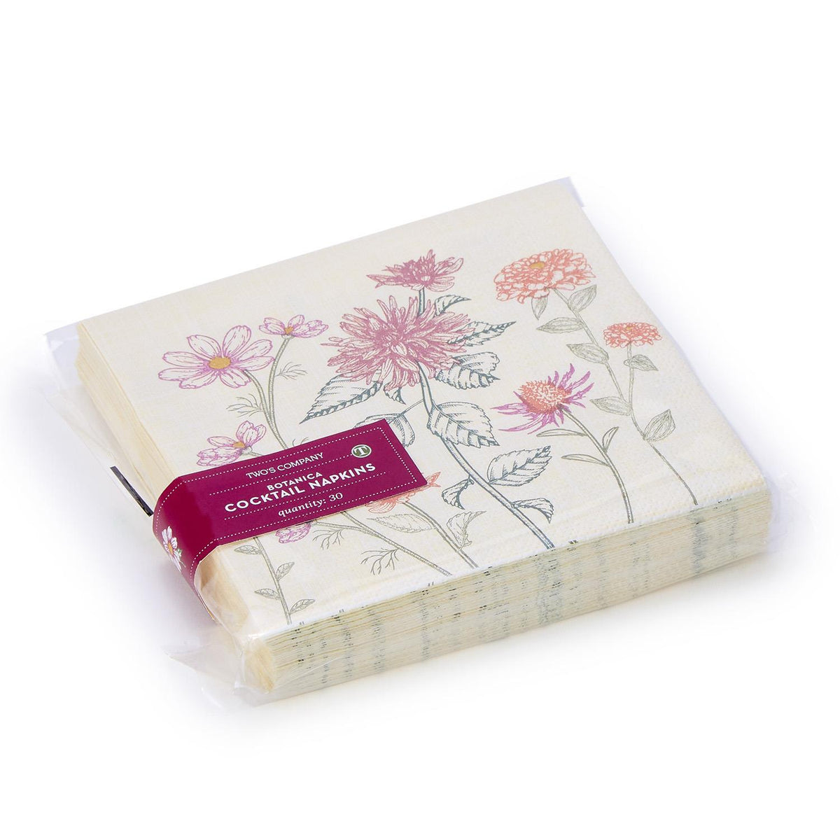 Botanica Paper Cocktail Napkins - The Preppy Bunny