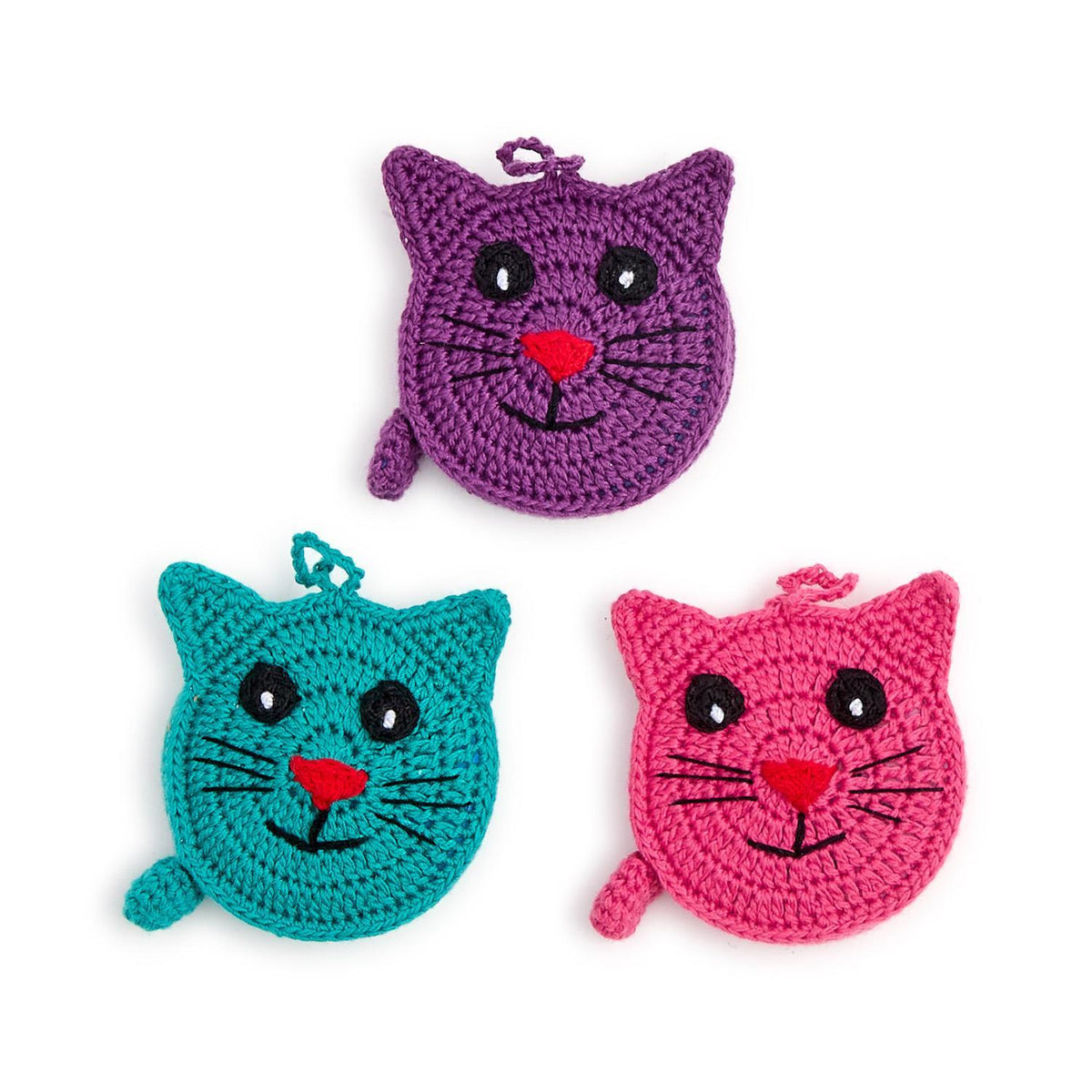 Kitty Kat Hand-Crocheted Measuring Tape