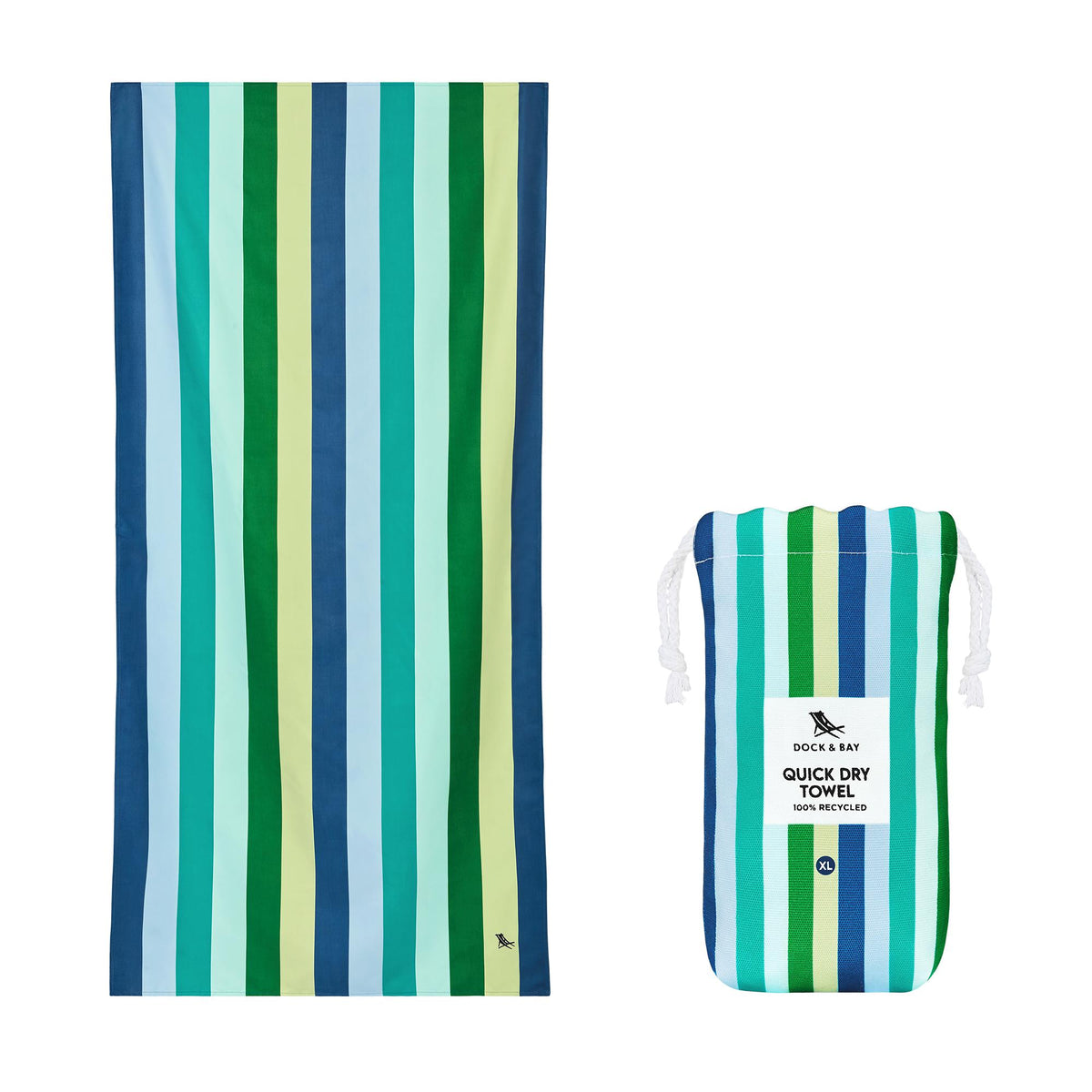 Cool Lagoon Dock &amp; Bay Quick Dry Towel