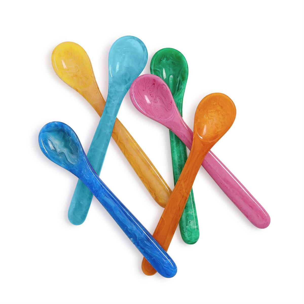 Color Pop Mini Resin Spoon - The Preppy Bunny