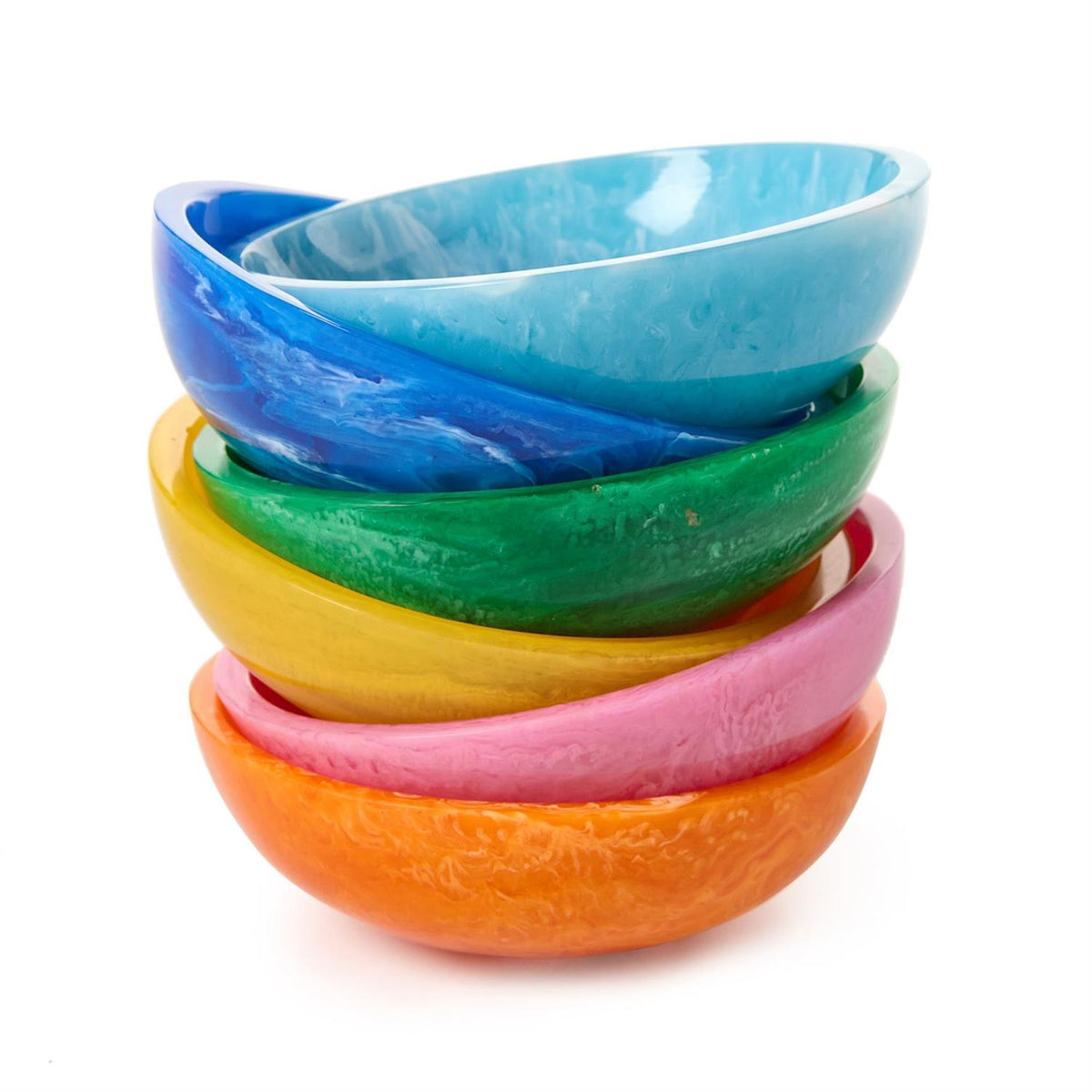 Color Pop Resin Tidbit Bow - The Preppy Bunny