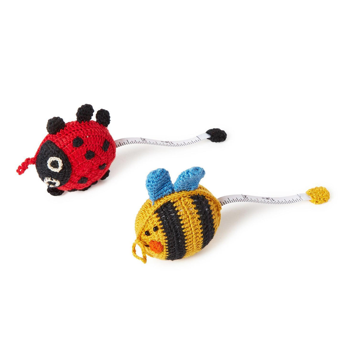 Garden Friends Hand-Crocheted Measuring Tape