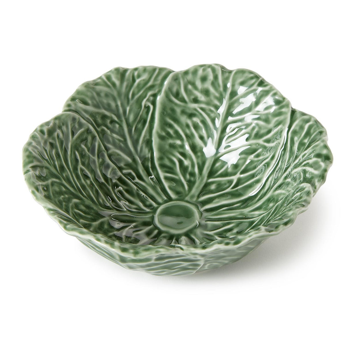 Cabbage Leaf Textured Tidbit Bowl - The Preppy Bunny