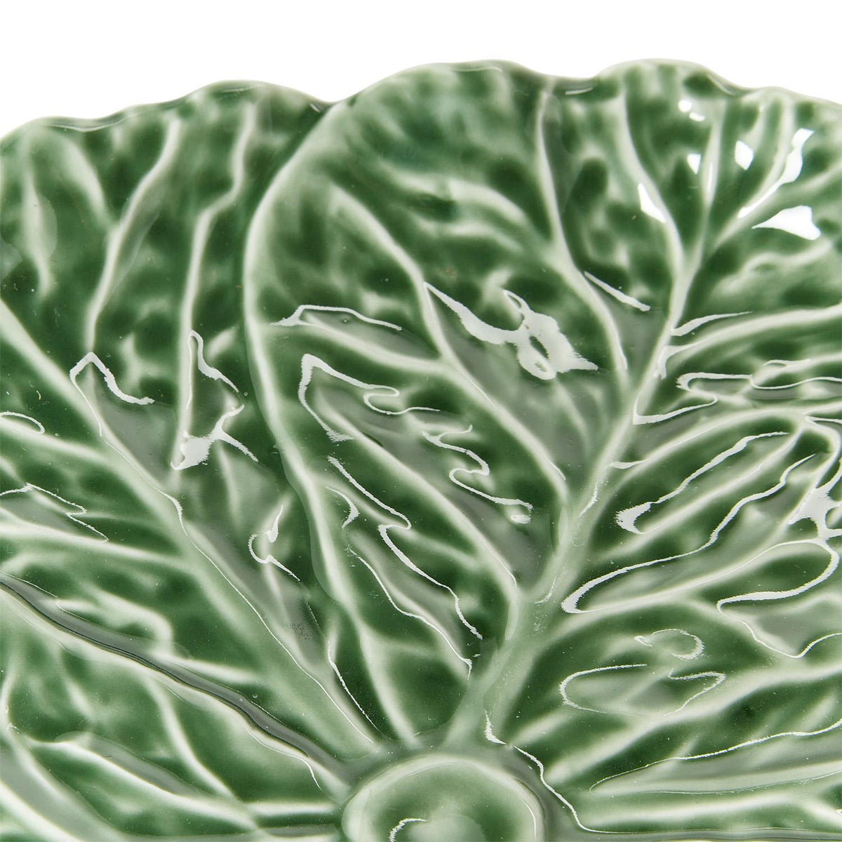 Cabbage Leaf Textured Tidbit Dish/Plate - The Preppy Bunny