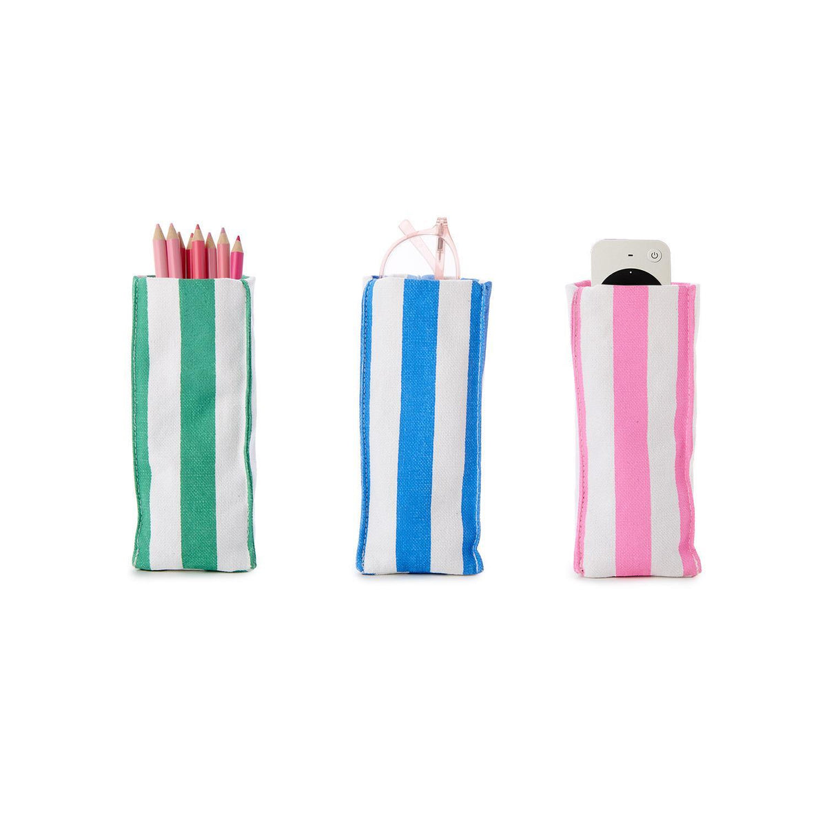 Cabana Stripe Weighted Eyeglass / Accessory Holder - The Preppy Bunny