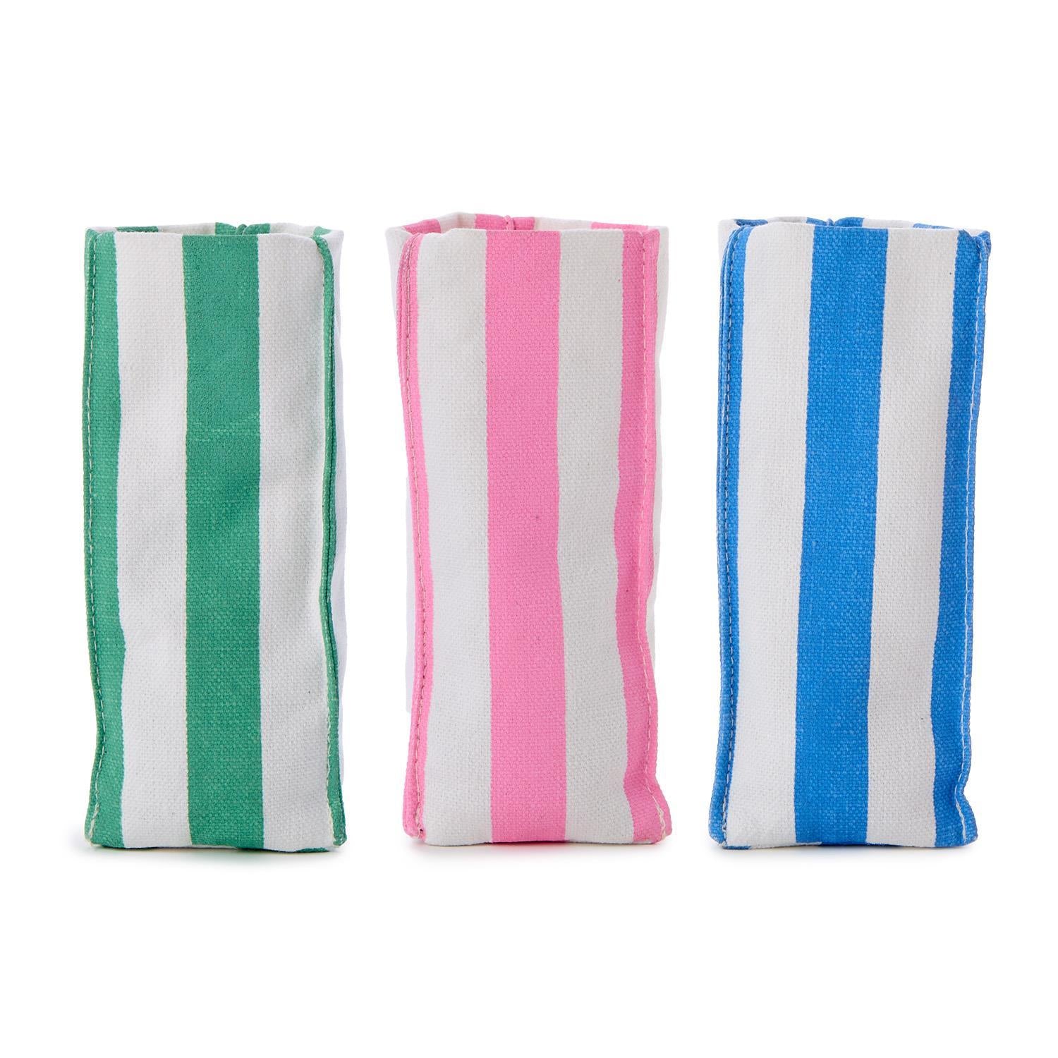 Cabana Stripe Weighted Eyeglass / Accessory Holder - The Preppy Bunny
