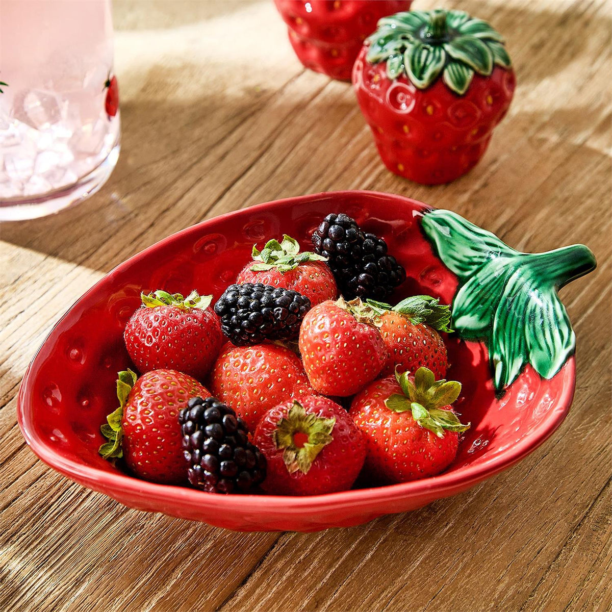 Very Berry Strawberry Shaped Bowl - The Preppy Bunny
