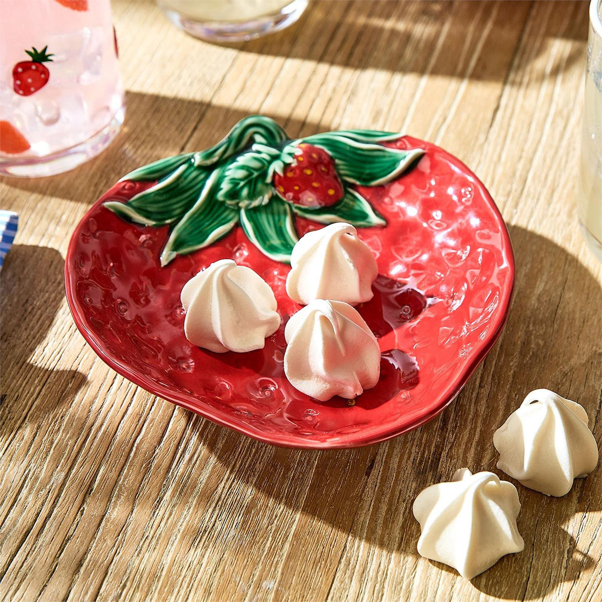 Very Berry Strawberry Shaped Tray / Dish - The Preppy Bunny