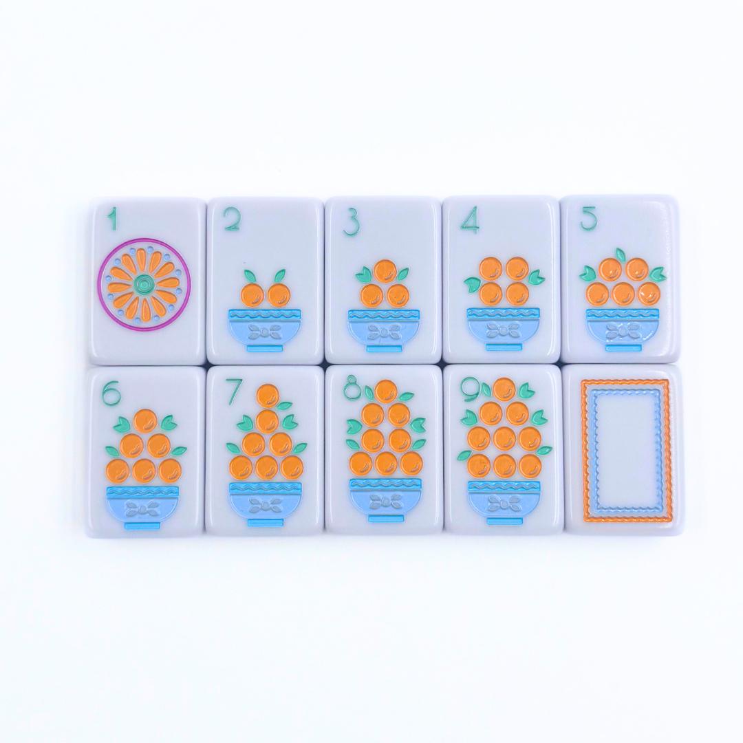THE SCANDINAVIAN FOLK ART SERIES | Mahjong with Nordic Style - The Preppy Bunny