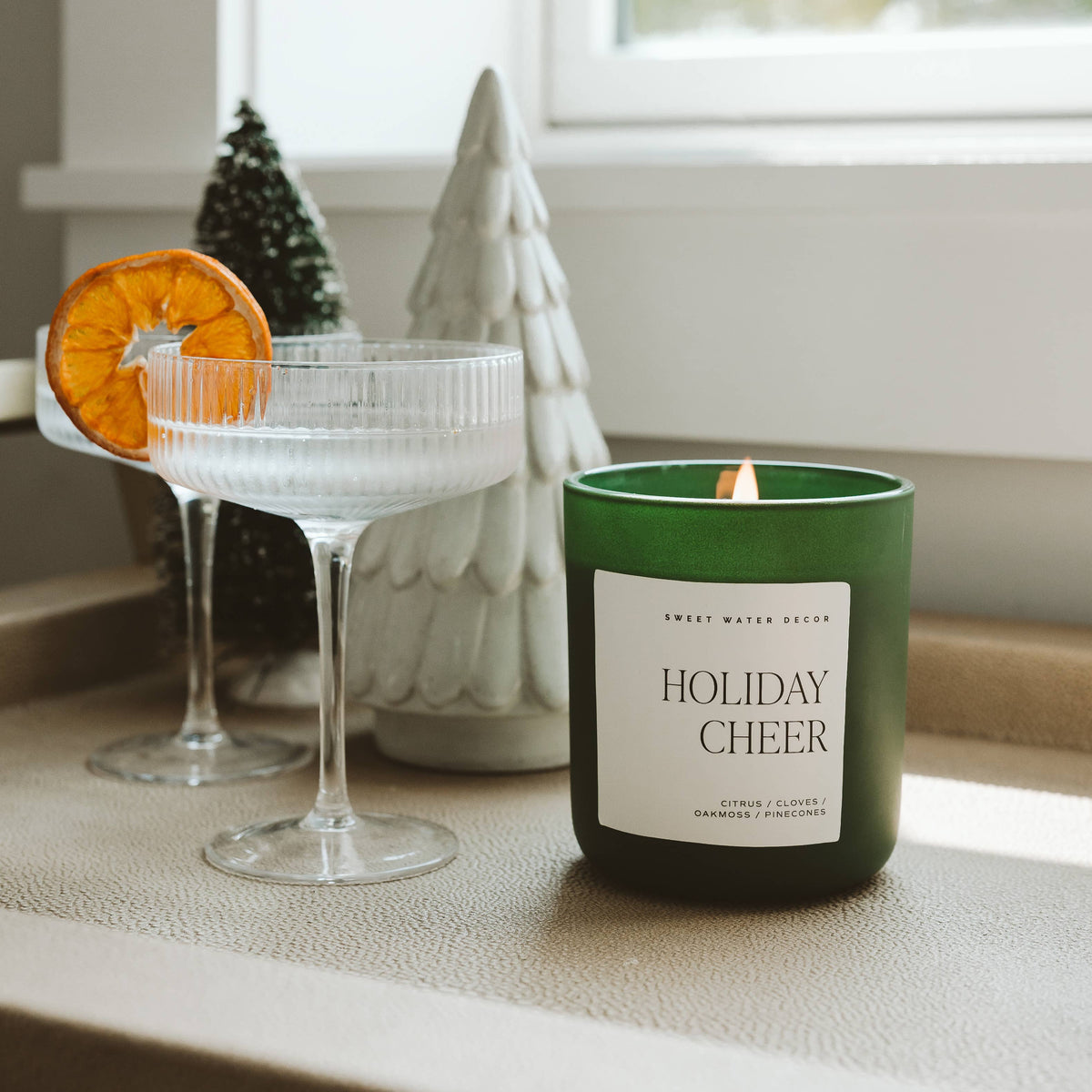 Holiday Cheer 15 oz Soy Candle - The Preppy Bunny