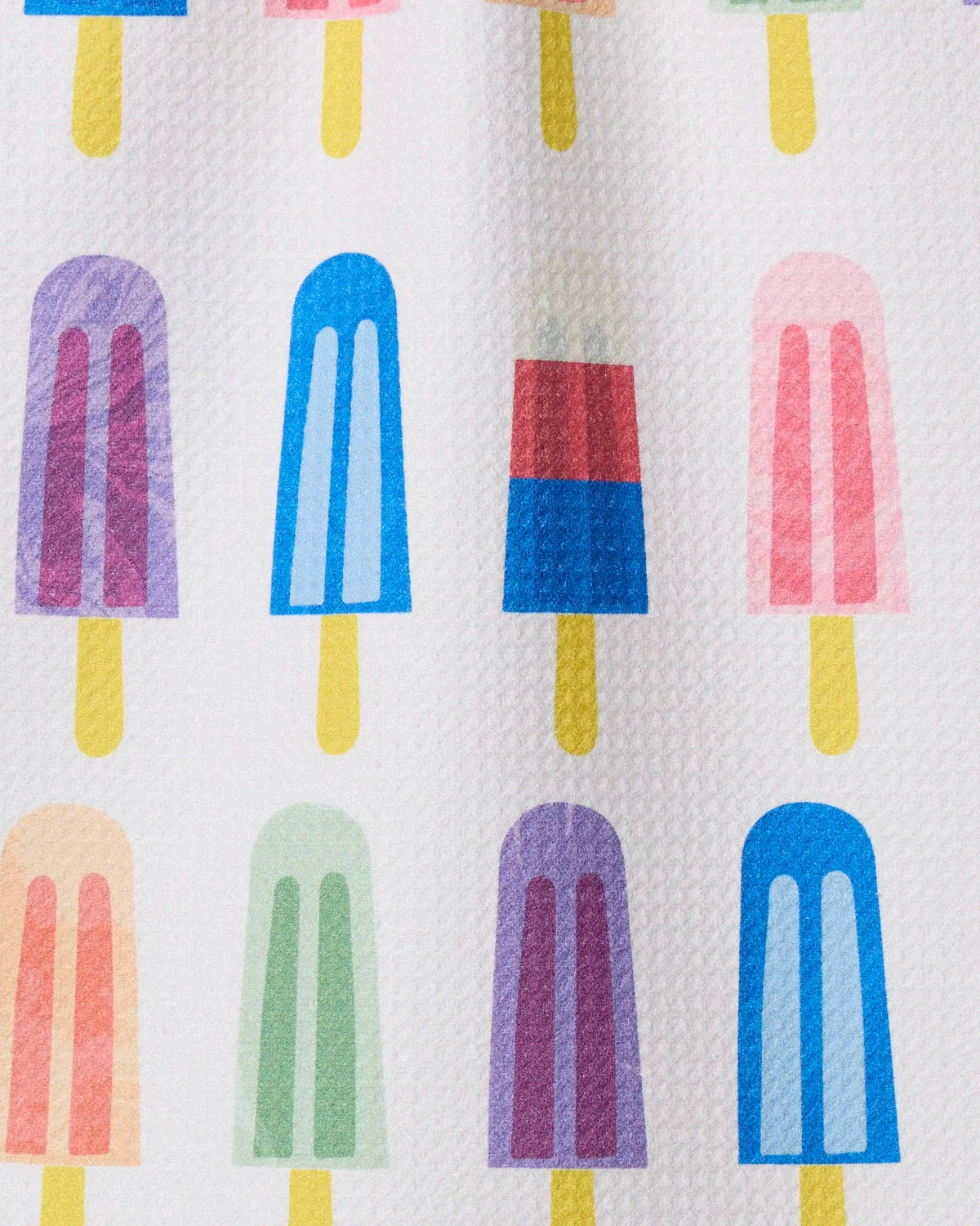 Poppy Popsicles Bar Towel by Geometry