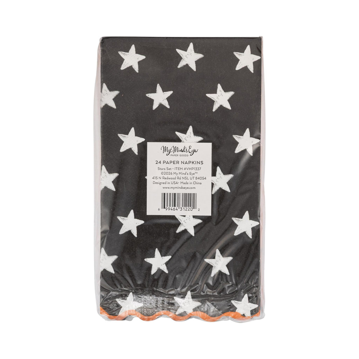 Vintage Halloween Stars Paper Dinner Napkin Set