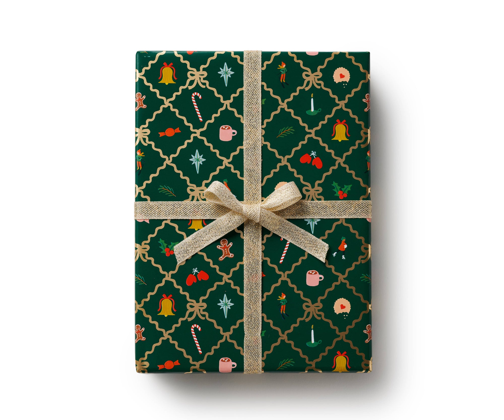Holiday Argyle Continuous Wrapping Roll - The Preppy Bunny