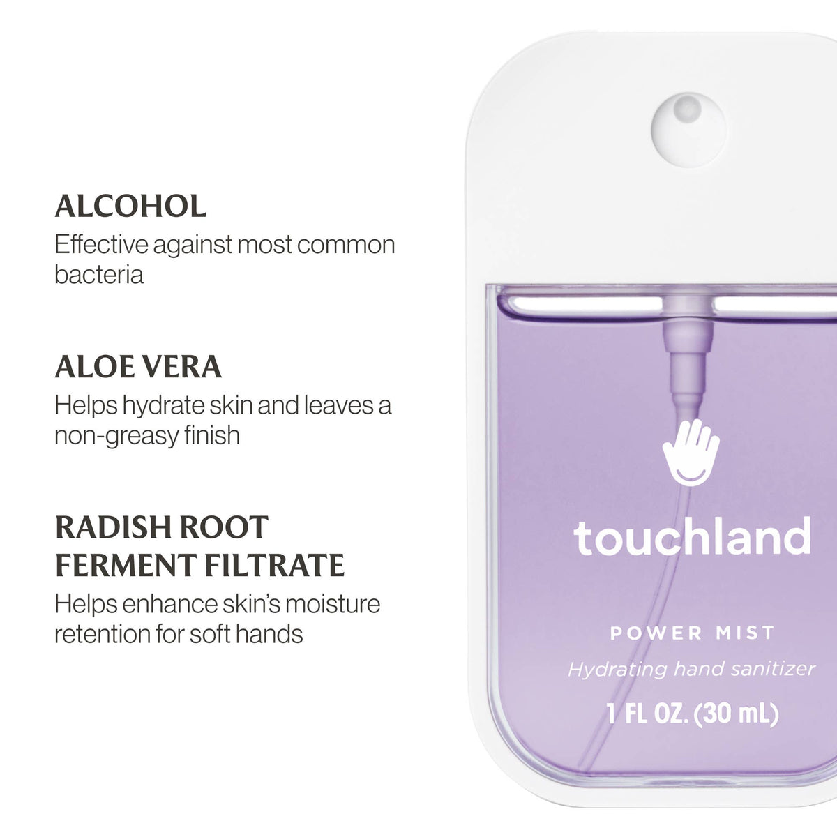 Pure Lavender Power Mist Hydrating Hand Sanitizer - The Preppy Bunny