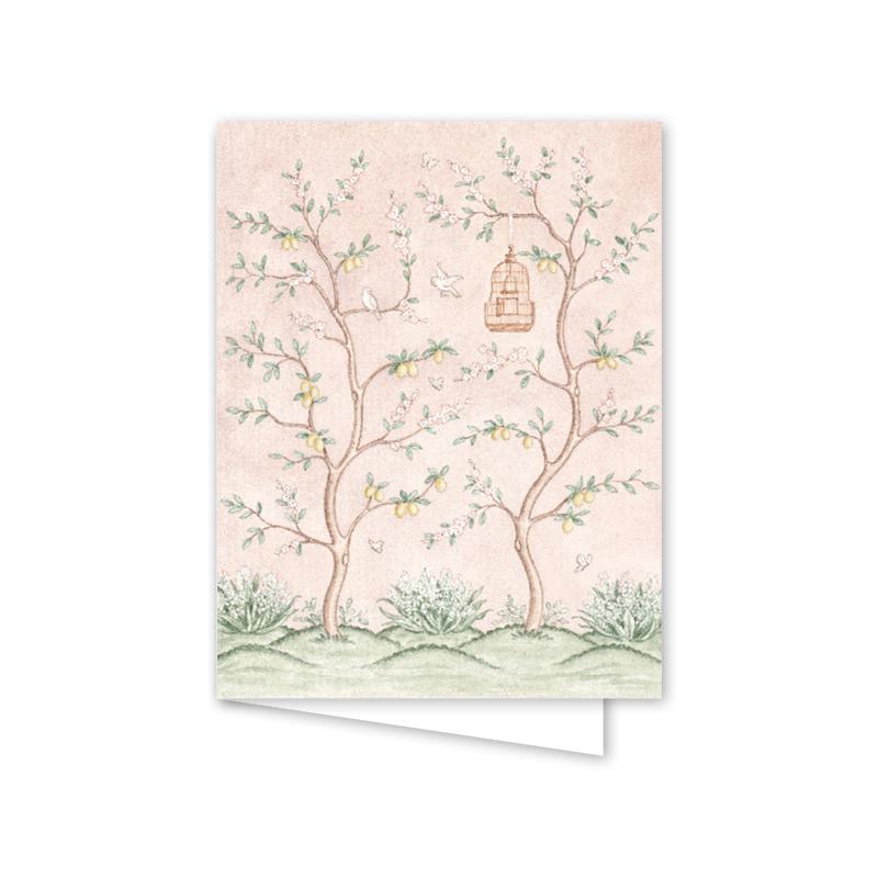 Chinoiserie Garden Greeting Card