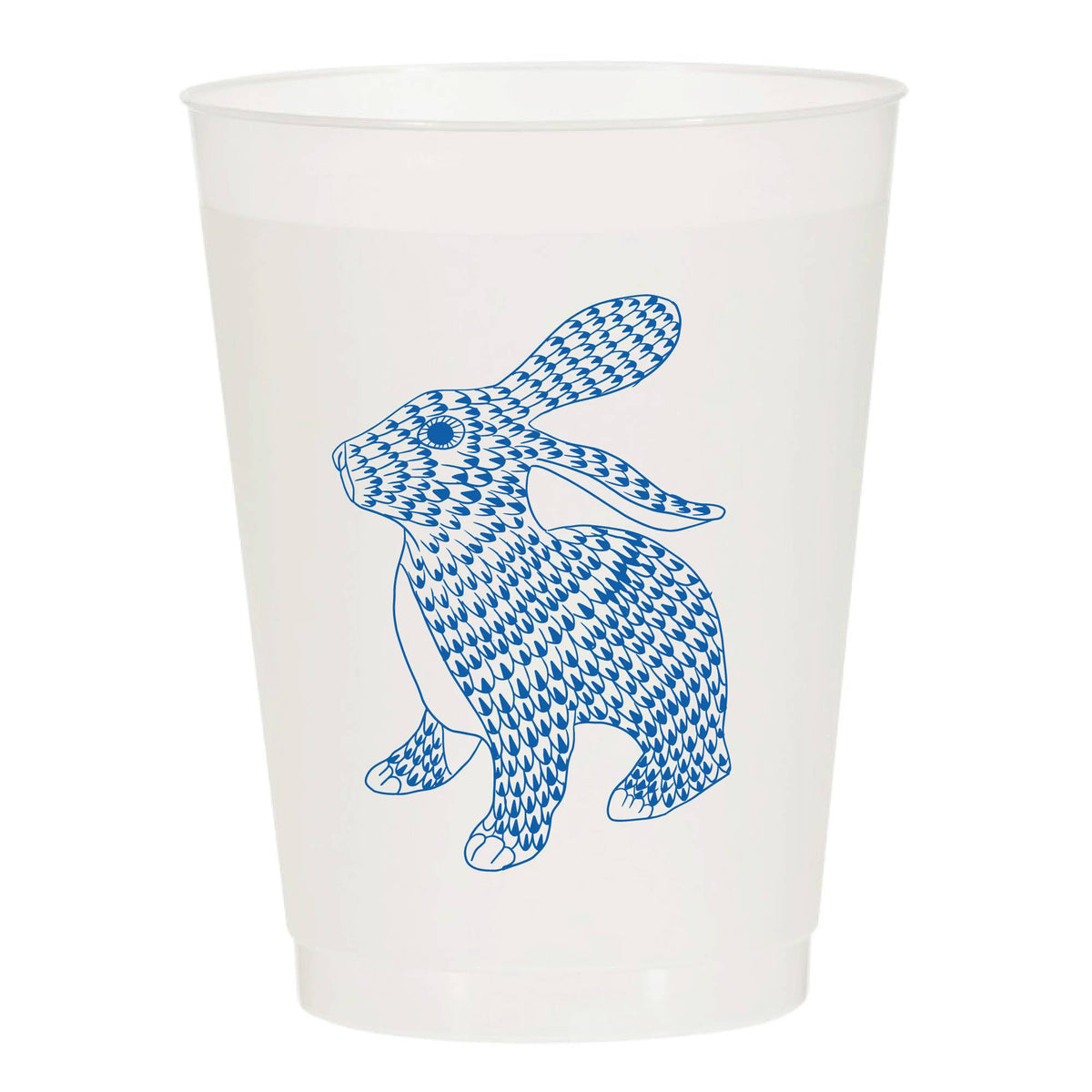 Herend Bunny Reusable Cups - Set of 10 Cups (Blue) - The Preppy Bunny