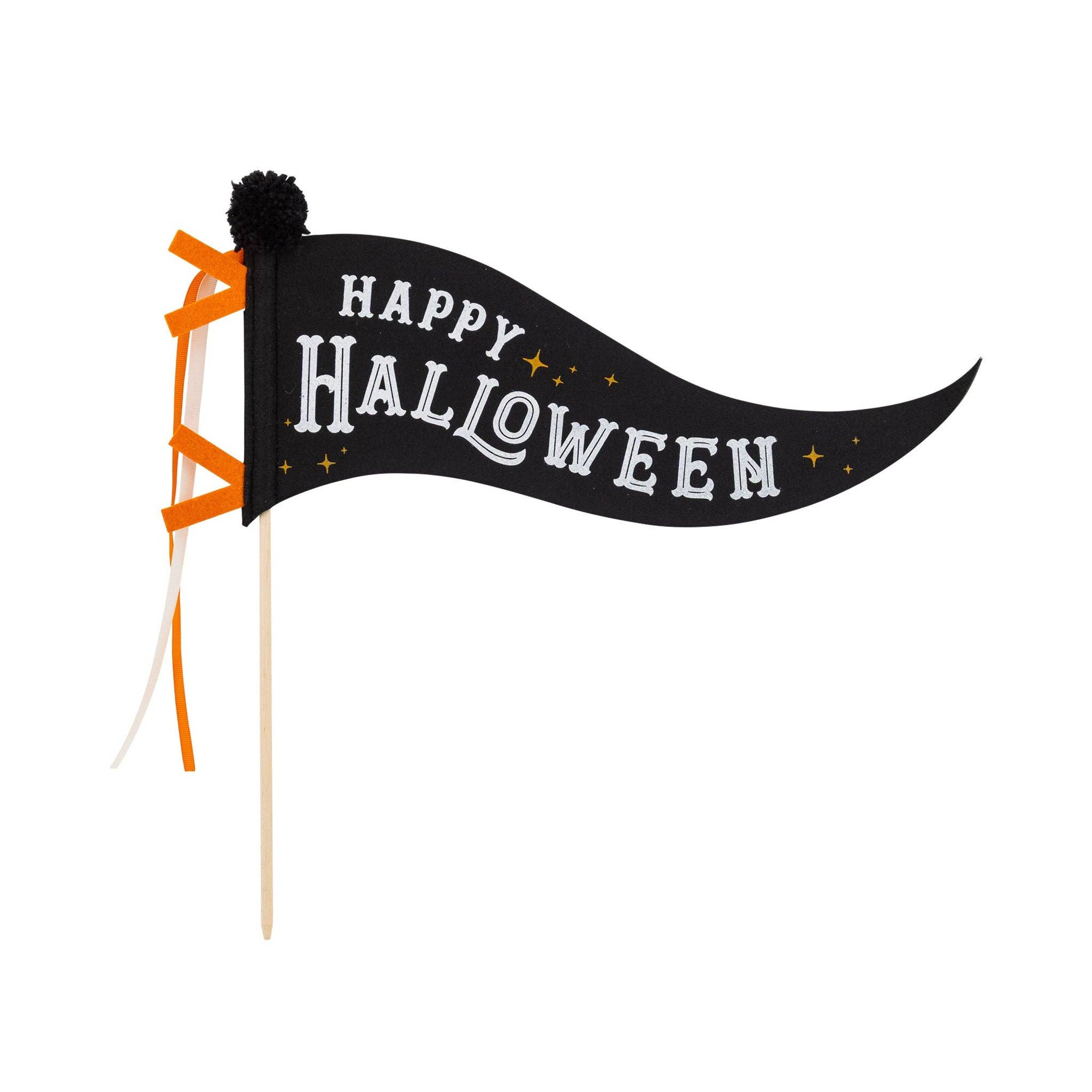 Happy Halloween Felt Pennant - The Preppy Bunny