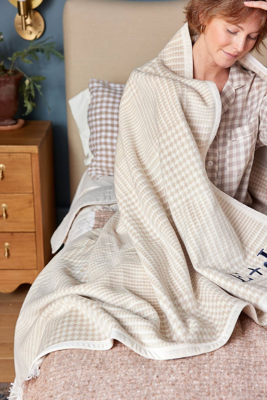 Katama Plaid Blanket by ChappyWrap