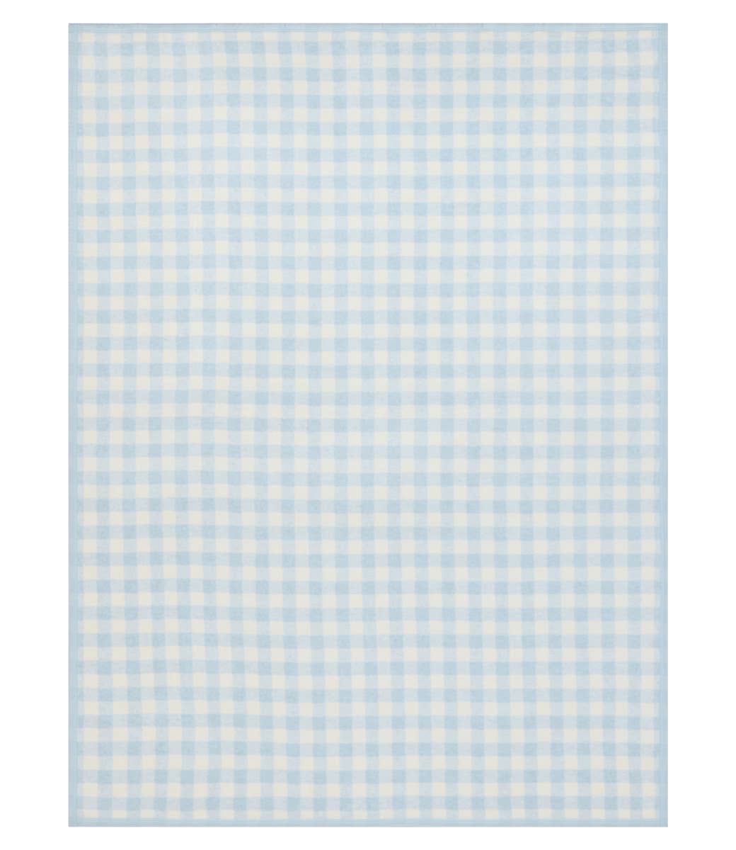 Cozy Gingham Sky ChappyWrap Blanket - The Preppy Bunny