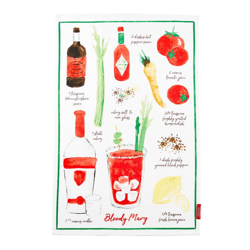 Bloody Mary Drink Towel - The Preppy Bunny