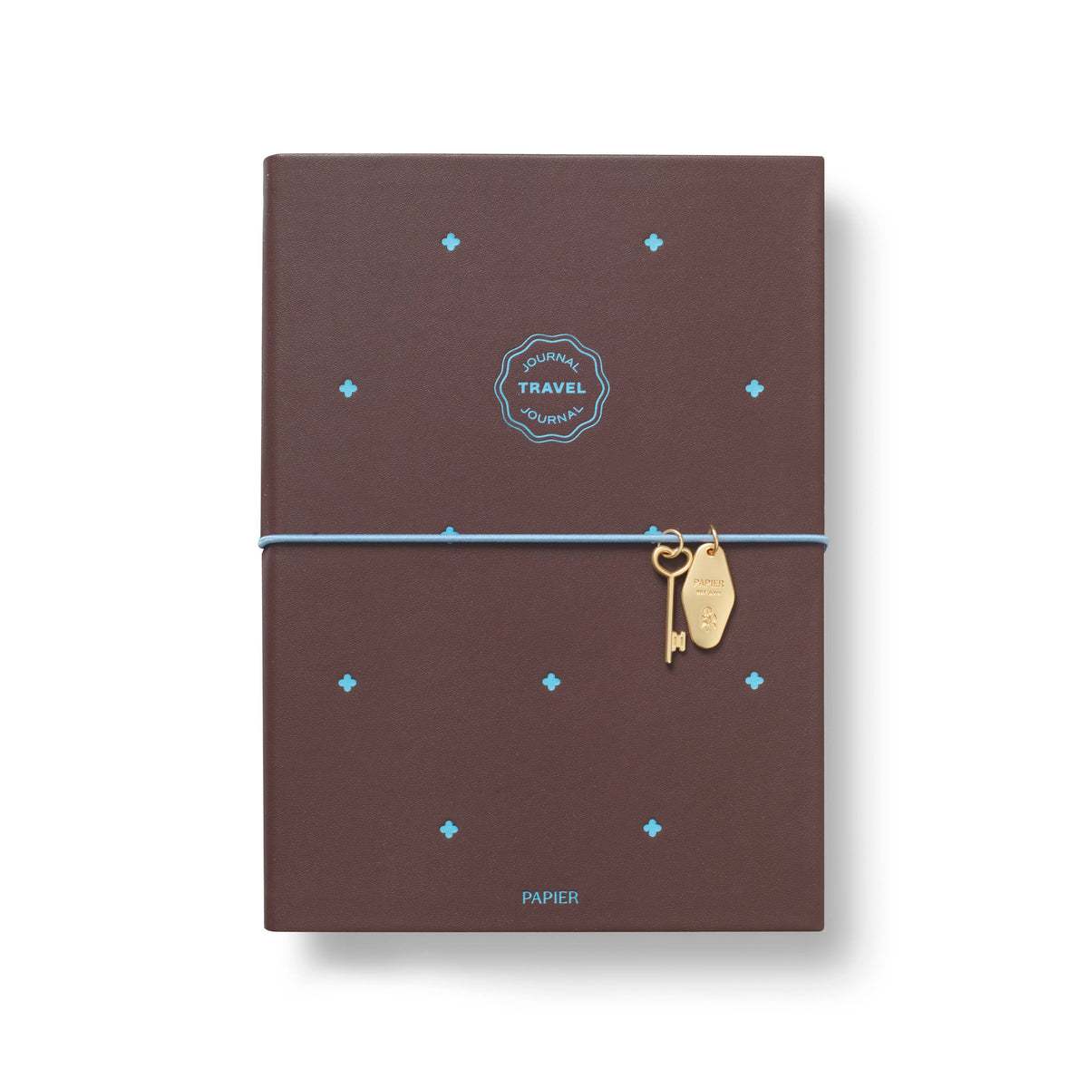 Guided Travel Journal, A5 PU Softcover - Travel Stamp
