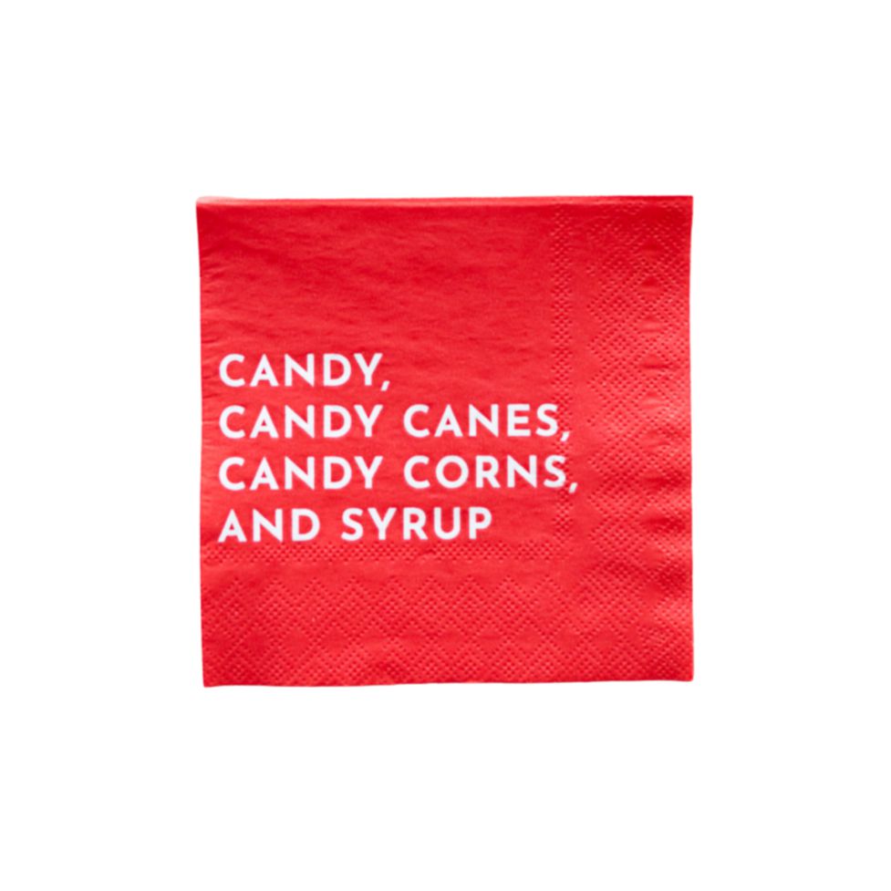 Elf Candy Paper Beverage Napkins