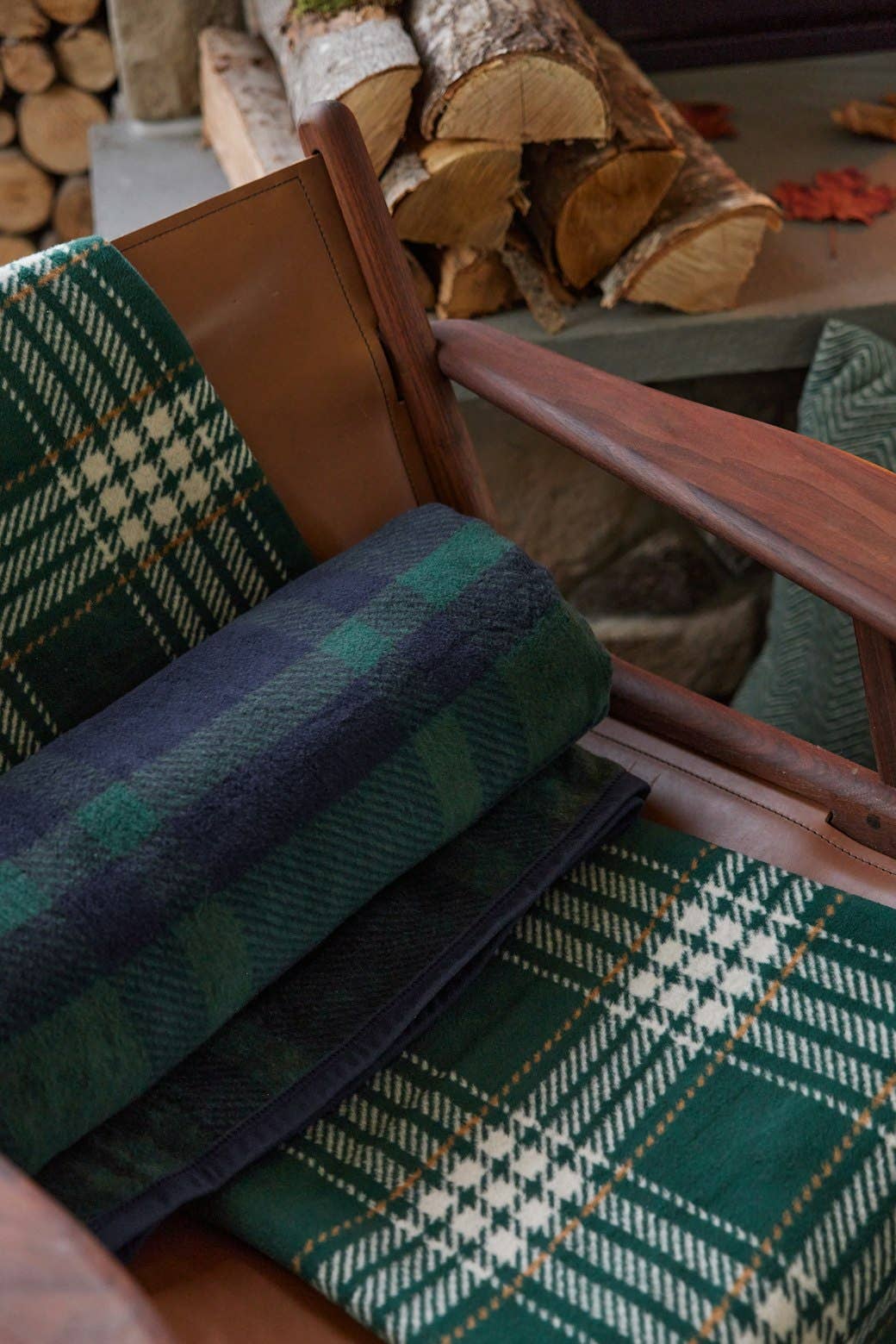 Cabin Plaid Blanket by ChappyWrap