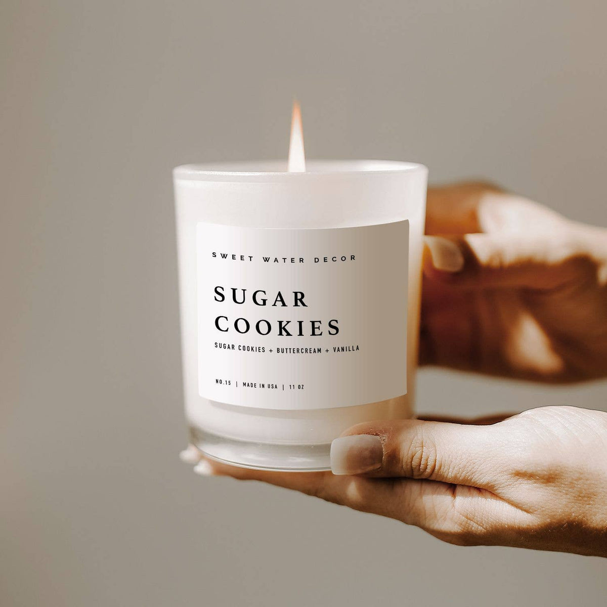 Sugar Cookies 11 oz Soy Candle - The Preppy Bunny