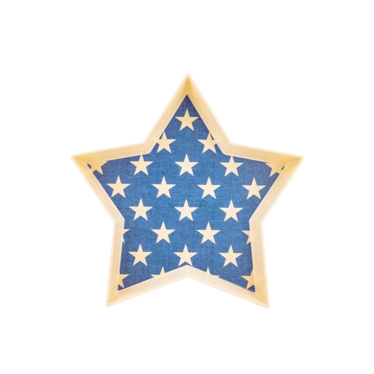 Hamptons Star Shaped Bamboo Reusable Tray Set - The Preppy Bunny