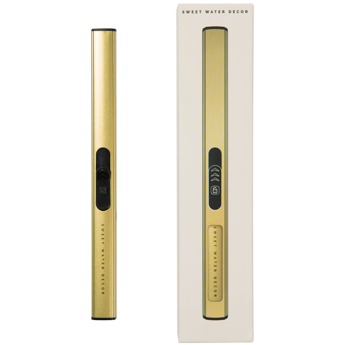 Gold Rechargeable Electric Lighter