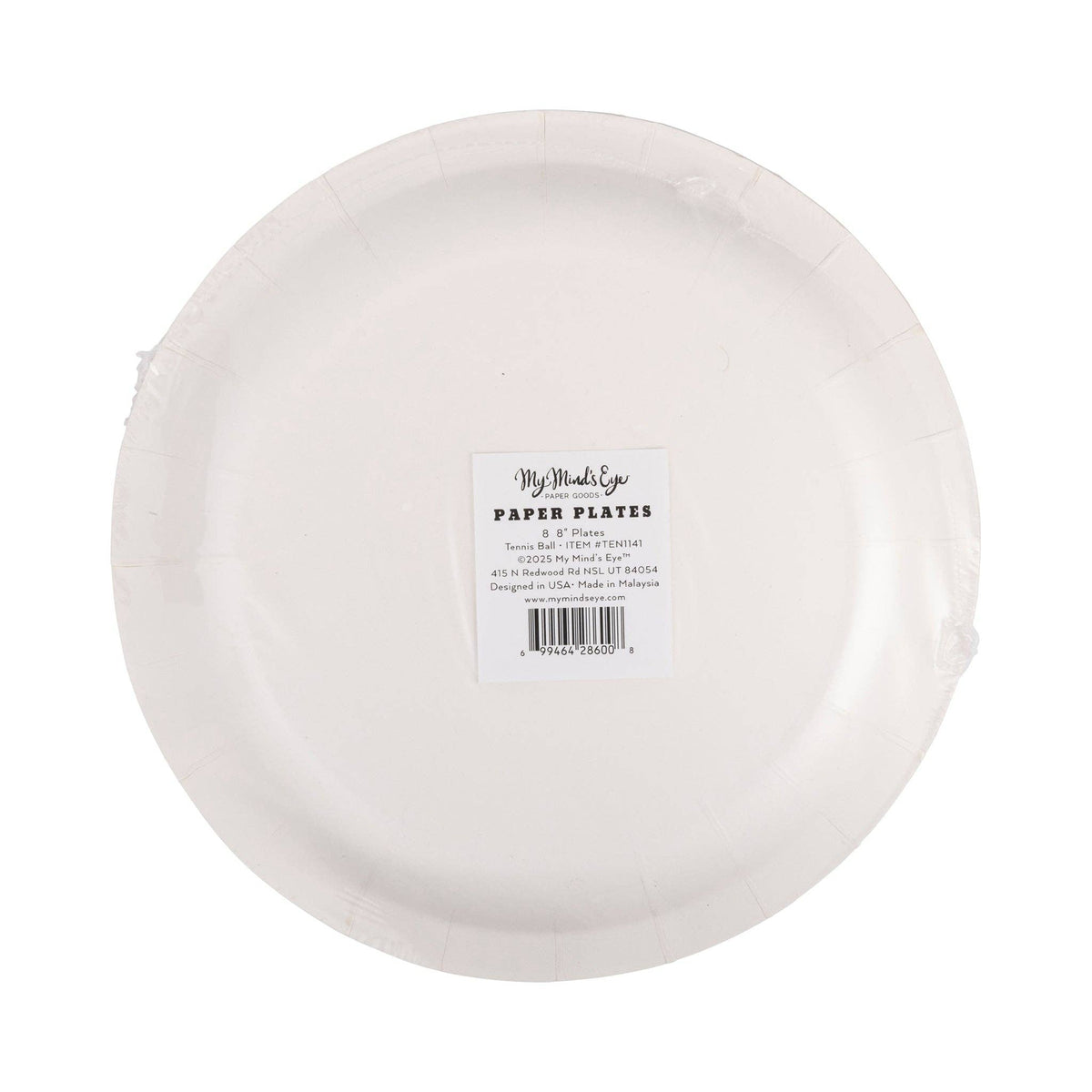 Tennis Ball Plates - The Preppy Bunny